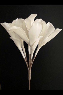  35.5" WHITE FOAM FLOWER [FF705119]